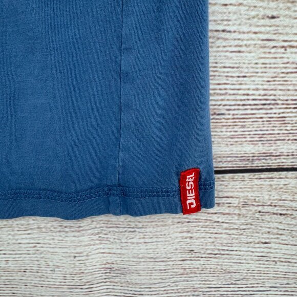 Diesel Jeans Miami Graphic T-Shirt Women's Size Small/15 Blue - Picture 4 of 7